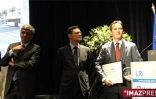 Jeudi 22 octobre 2009
Pierre Vergès, vice-président de la Région chargé du Tram Train reçoit le "Prix du défi relevé"