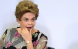 La présidente brésilienne Dilma Rousseff le 23 mars 2016 à Brasilia