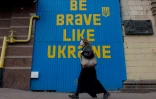 Dans le centre de Kiev, le 27 février 2025