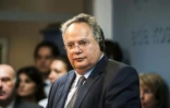 Le ministre grec des Affaires étrangères, Nikos Kotzias, le 14 juillet 2015 à Pristina