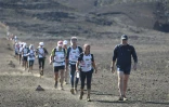 Vendredi 23 octobre 2009 - Grand raid -
Les concurrents dans la Plaine des Sables
