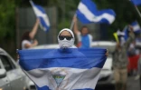 Des manifestants près de Managua, au Nicaragua, demandent le départ du président Daniel Ortega, le 15 juillet 2018