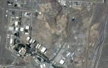 Photo satellitaire fournie par Planet Labs PBC et datée du 22 juin 2025, montrant le site nucléaire de Natanz, dans le centre de l'Iran, après des frappes américaines