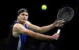 L'Allemand Alexander Zverev face à Holger Rune en demi-finale du Masters 1000 de Paris, le 2 novembre 2024