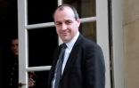 Laurent Berger, secrétaire général de la CFDT arrive à l'Hôtel Matignon à Paris le 29 juin 2016 