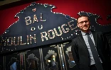 Jean-Victor Clerico, propriétaire et descendant du fondateur du Moulin Rouge, à Paris le 18 mars 2021