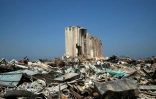 Les dégâts après l'explosion au port de Beyrouth, au Liban, le 31 août 2020