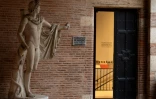 L'entrée du Musée de la Fondation Bemberg à l'Hôtel d'Assezat, le 30 janvier 2024 à Toulouse