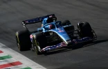 Le pilote espagnol Fernando Alonso lors du GP d'Italie à Monza, le 11 septembre 2022