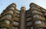 Un bâtiment Art déco de Bombay, le 8 novembre 2018