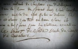 La signature du marquis de Sade, le 21 mai 2014 à Boulogne-Billancourt