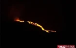Jeudi 5 Novembre 2009 Eruption dans les pentes du Dolomieu
