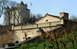 Le château de Lagrézette, le 17 novembre 2015, à Caillac près de Cahors, dans le sud-ouest de la France