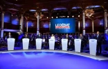Les candidats à la primaire de la droite lors de leur deuxième débat télévisé, le 3 novembre 2016