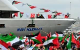 Le navire turc Mavi Marmara dans le port de Sarayburnu à Istanbul, le 26 décembre 2010