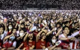 Concert de Psy à l'Université de Corée à Séoul, le 27 mai 2022