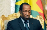 Blaise Compaoré au palais présidentiel de Ouagadougou le 26 juillet 2014