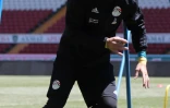 Essam El Hadary à l'entraînement le 13 juin 2018 à Grozny