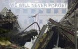 Les débris du World Trade center à New York le 24 septembre 2001