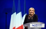 Marine Le Pen, candidate à la présidence française pour le Front National, en meeting de campagne le 18 mars 2017 à Metz