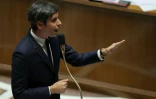Le Premier ministre Gabriel Attal lors d'une session de questions au gouvernement, le 16 janvier 2024 à l'Assemblée