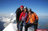 Mont-Blanc photographié pendant le tournage du documentaire &quot;Au-dela des cimes&quot; de Rémi Tezier (Photo : DR)