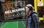 Une jeune femme à Melbourne, Australie, le 26 mai 2021