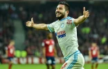Romain Alessandrini, auteur du 2e but de l'OM à Lille, le 25 octobre 2015 