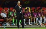 Le sélectionneur du Brésil Tite durant le quart de finale du Mondial contre la Belgique à Kazan, le 6 juillet 2018