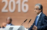 Cheikh Salman, candidat à la présidence Fifa, lors du congrès extraordinaire, le 26 février 2016 à Zurich