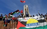 Manifestation pro-palestinienne Ă Tunis, le 15 mai 2021