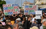 Manifestation contre les violences policières à Montpellier, le 13 juin 2020