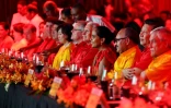 Le dîner de gala du sommet de l'Apec, le 17 novembre 2018 à Port Moresby, en Papouasie-Nouvelle-Guinée