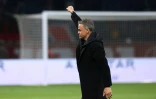 L'entraîneur du PSG Luis Enrique au Parc des Princes, le 25 avril 2025 