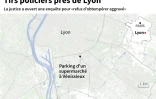 Tirs policiers près de Lyon