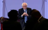 Le candidat à la primaire démocrate Bernie Sanders à Baltimore, le 23 avril 2016