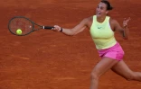 La Bélarusse Aryna Sabalenka pendant sa finale contre Iga Swiatek, le 4 mai 2024 à Madrid
