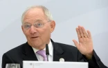 Le ministre des Finances allemand Wolfgang Schaüble lors de la réunion de ses homologues du G20 à Baden-Baden le 17 mars 2017