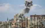 Une frappe aérienne israélienne sur la ville de Tyr, dans le sud du Liban, le 9 juin 2026