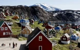 Le village d'Upernavik, dans l'ouest du Groenland, en juillet 2015