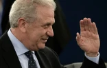 Le commissaire européen chargé des migrations, Dimitris Avramopoulos, le 2 février 2016 à Strasbourg