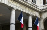 L'entrée du Conseil constitutionnel à Paris, le 8 octobre 2025