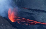 Samedi 2 janvier 2009 - Le Piton de la Fournaise en éruption