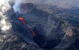 Samedi 2 janvier 2009 - Le Piton de la Fournaise en éruption