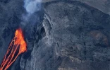 Samedi 2 janvier 2009 - Le Piton de la Fournaise en éruption