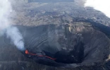 Samedi 2 janvier 2009 - Le Piton de la Fournaise en éruption