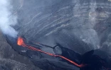 Samedi 2 janvier 2009 - Le Piton de la Fournaise en éruption