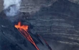 Samedi 2 janvier 2009 - Le Piton de la Fournaise en éruption