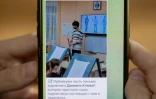 Une photo de Daniil Kliouka dans sa salle de classe, publiée sur une chaîne Telegram de soutien, le 18 octobre 2024