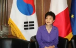 L'ex-présidente de Corée du Sud Park Geun-Hye, lors d'une visite à Paris, le 2 juin 2016 
